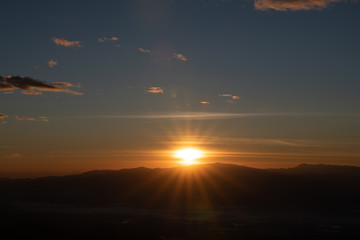 Beautiful colorful sky. Sky background