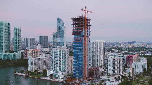 Aerials of Elysee Miami 4k