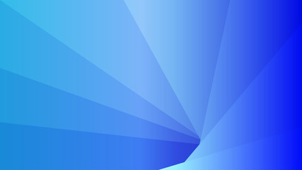 Blue gradient, abstract geometric and background