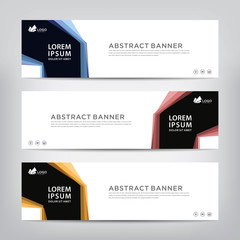 modern design, web banner template, vector illustration