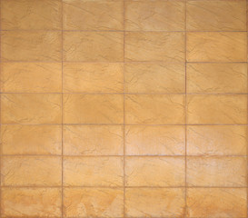 Yellow brick stone texture background.