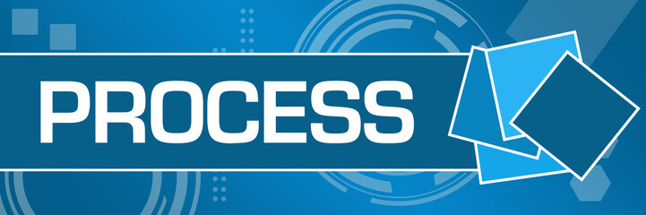 Process Technology Background Squares Texture Blue 