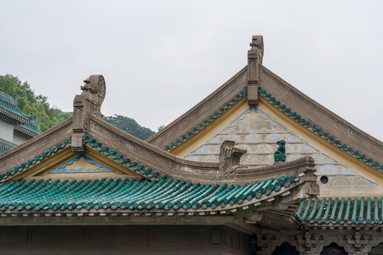 A corner of the library of Hubei Province in China