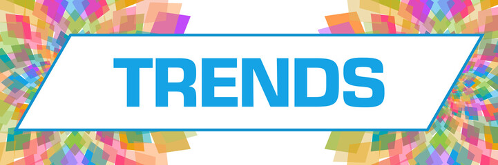 Trends Colorful Circular Floral Left Right 