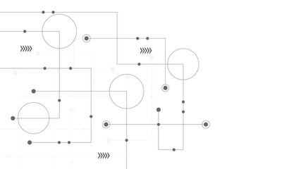 Abstract geometric connect lines and dots.Simple technology graphic background.Illustration Vector design Network and Connection concept.