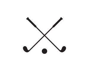 Golf Logo Template vector illustration icon