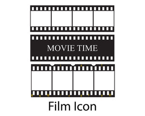  filmstrip Logo Template vector illustration