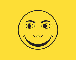 Joy Icon Logo Template