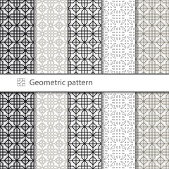 Traditional Arabic seamless geometric pattern for your design, laser cutting, stamping on leather, cardboard, paper. Interior design, graphic design. Drawing for sandblasting glass. Printing on fabric