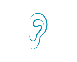 Hearing Logo Template vector icon