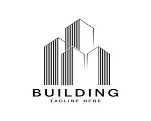 Building  logo vector illustration