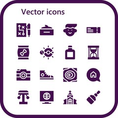 vector icon set