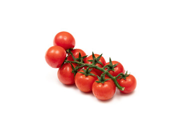 tomatoes isolated on white background