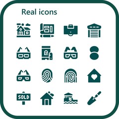 real icon set