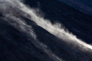 Obraz na płótnie Canvas Textur Vulkan