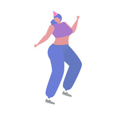 Women dancing and having fun at a birthday party