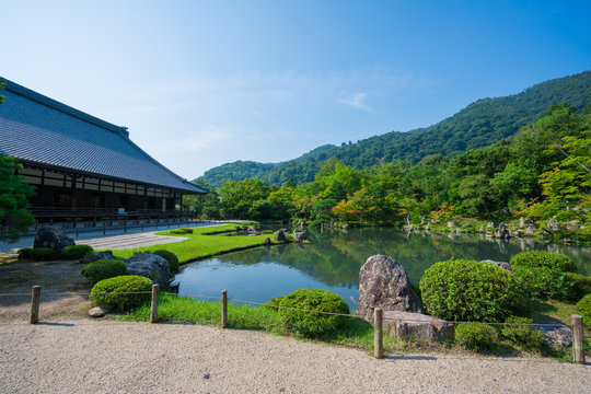 京都　天龍寺　夏