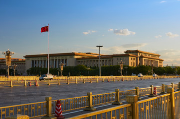 Beijing, China - June 2019: Great Hall of the People