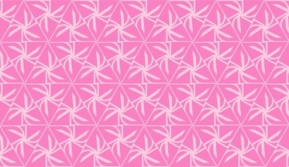 Template with geometric pattern. Vector Seamless illustration. Triangles style.