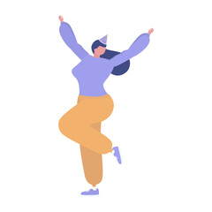 Women dancing and having fun at a birthday party