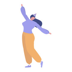 Fototapeta premium Women dancing and having fun at a birthday party