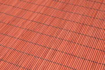 Red bamboo background