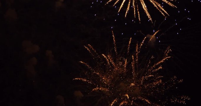 4k fireworks footage