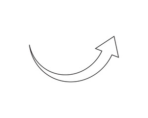 Arrows vector illustration icon Logo Template