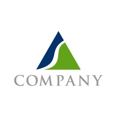 Fototapeta premium triangle logo concept