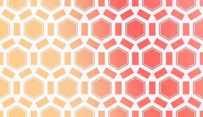 Layout With Curved Line. Abstract Hipster Pattern. Gradient Background. Design For Screen, Presentation, Wallpaper. Holiday Object. Vector Illustration