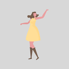 women pose expressing happy international youth day