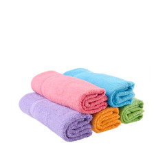 towel or bath towel on a background new.