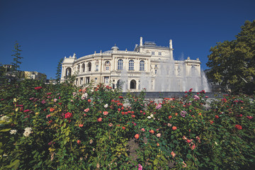 Opera house in Odessa