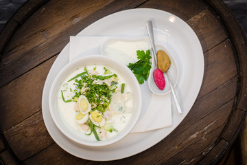  Delicious food in the restaurant