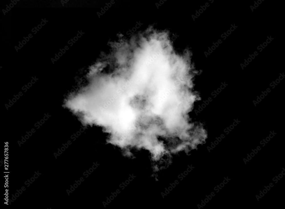 Canvas Prints white cloud object for nature design summer background
