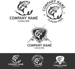 set of vintage labels