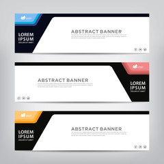 modern design, web banner template, vector illustration