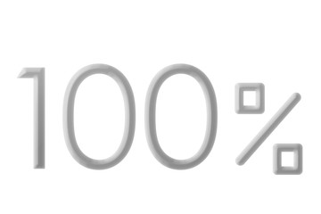 Display of% of simple design. There are color variations. シンプルなデザインの％表示