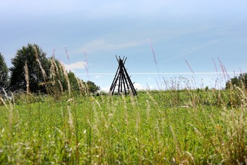 widok na wsi w g&oacute;rach