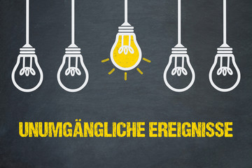 Unumgängliche Ereignisse