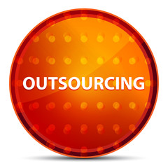 Outsourcing Nightly Orange Round Button