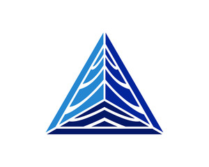 Triangle mountain sea 1