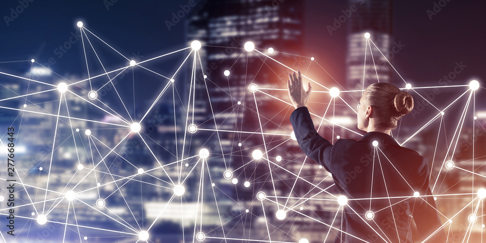 Poster modern wireless technologies and networking as tool for effective business