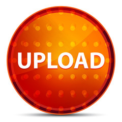 Upload Nightly Orange Round Button