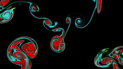 Fototapeta premium Magic space texture, pattern, looks like colorful smoke and fire