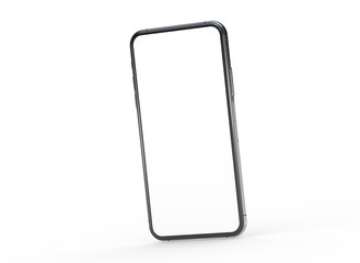 smartphone digital isolated white background