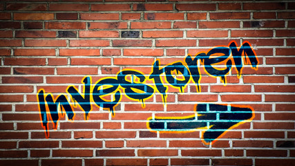 Obraz premium Schild 394 - Investoren