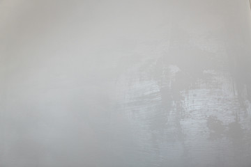 A freshly painted white wall