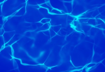 Light blue lightning on dark blue background