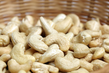 Cashews nut background